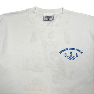 90’s Calvin & Hobbes USA Bong Team t-shirt - L