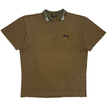 Load image into Gallery viewer, Late 80’s Stussy polo shirt - L/XL