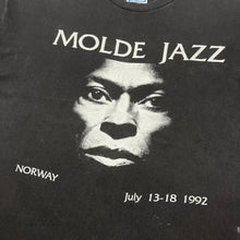 Load image into Gallery viewer, 1992 Miles Davis Molde Jazz festival t-shirt - XL/XXL