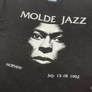 1992 Miles Davis Molde Jazz festival t-shirt - XL/XXL