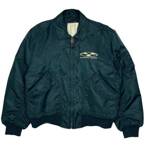 90’s Slammin’ Vinyl MA2 bomber jacket - L