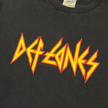 Load image into Gallery viewer, Early 2000’s Deftones Def Leppard rip t-shirt - L
