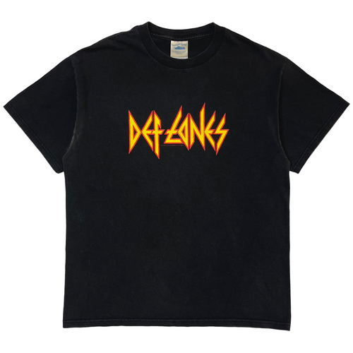 Early 2000’s Deftones Def Leppard rip t-shirt - L