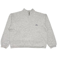 Load image into Gallery viewer, Late 80’s Stussy Mock neck sweatshirt - M