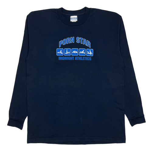 Late 90’s Porn Star Midnight Athletics long sleeve t-shirt - XL