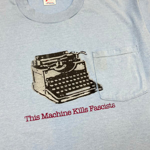80’s This Machine Kills Facists t-shirt - M/L