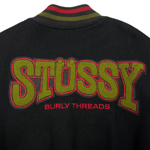 Early 90’s Stussy Burly Threads varsity jacket - L