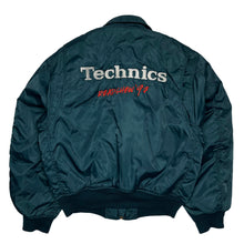 Load image into Gallery viewer, 1997 Technics Roadshow MA2 bomber jacket - L