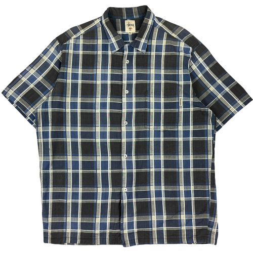 90’s Stussy plaid shirt - XL