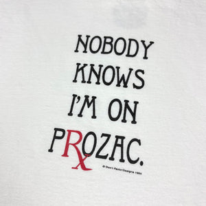 1994 Nobody Knows I’m on Prozac t-shirt - XL