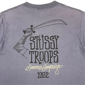 1992 Stussy Troops Summer Campaign t-shirt - L