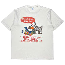Load image into Gallery viewer, 80’s Beep Beep Looney Tunes parody t-shirt - L