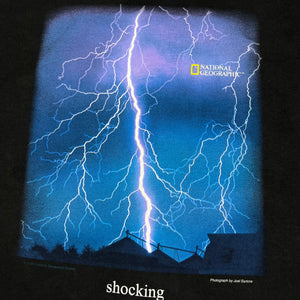 2001 National Geographic Shocking t-shirt - XL