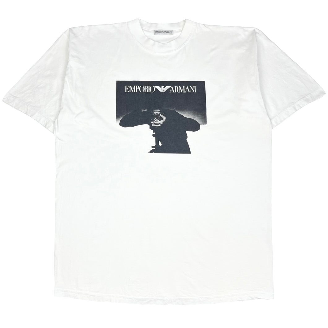 90’s Emporio Armani The image is you t-shirt - XL