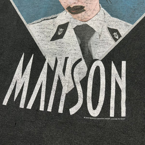 2003 Marilyn Manson Grotesk Burlesk t-shirt - M