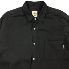 Load image into Gallery viewer, 90’s Stussy black sleeve shirt - XL