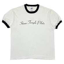 Load image into Gallery viewer, 1996 Stone Temple Pilots Tiny Music... Songs from the Vatican Gift Shop ringer t-shirt - XL