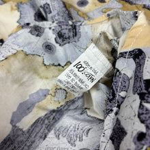Load image into Gallery viewer, Late 80’s Stussy Map print long sleeve shirt - XL