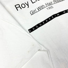 Load image into Gallery viewer, 90’s Roy Lichtenstein Girl With Hair Ribbon Guggenheim Museum t-shirt - XL