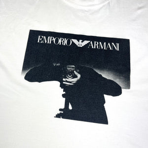 90’s Emporio Armani The image is you t-shirt - XL