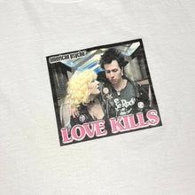 Load image into Gallery viewer, 90’s Serial Killer Love Kills Sid &amp; Nancy t-shirt - XL