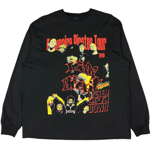 1999 Limp Bizkit Billionaire Pirates Tour long sleeve t-shirt - XL