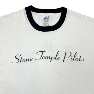 1996 Stone Temple Pilots Tiny Music... Songs from the Vatican Gift Shop ringer t-shirt - XL