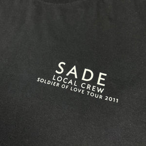 2011 Sade Soldier of Love Local Crew t-shirt - M/L