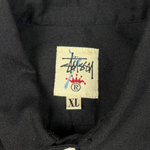 Load image into Gallery viewer, 90’s Stussy black sleeve shirt - XL