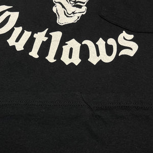 80’s Support your local outlaws pocket t-shirt - XL