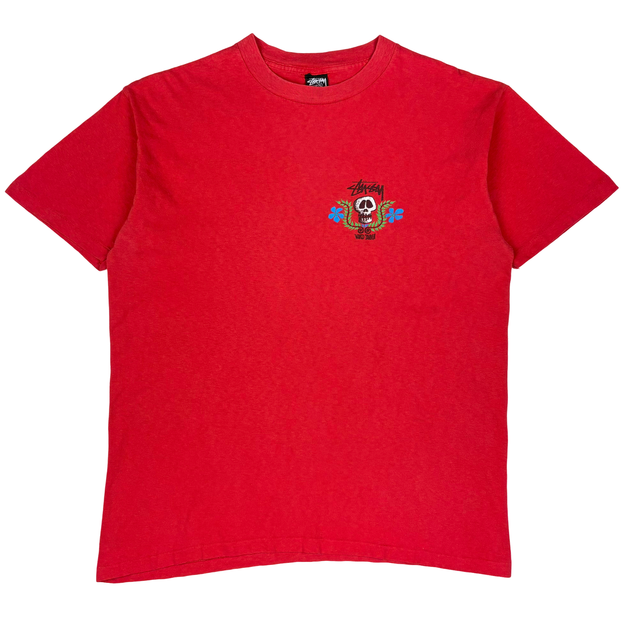 Late 80's Stussy World Tribe Skull t-shirt - XL – OG CLOTH