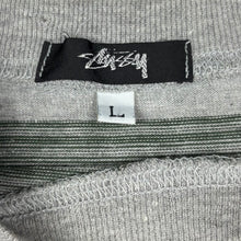 Load image into Gallery viewer, Late 80’s Stussy striped long sleeve Tom Tom t-shirt - L