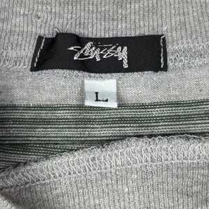 Late 80’s Stussy striped long sleeve Tom Tom t-shirt - L
