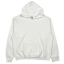 Load image into Gallery viewer, 90’s Fruit of the Loom white hoodie - L/XL