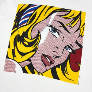 90’s Roy Lichtenstein Girl With Hair Ribbon Guggenheim Museum t-shirt - XL