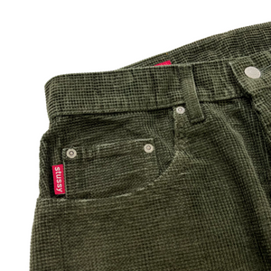 90’s Stussy criss-cross corduroy trousers - 32