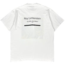 Load image into Gallery viewer, 90’s Roy Lichtenstein Girl With Hair Ribbon Guggenheim Museum t-shirt - XL
