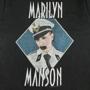 2003 Marilyn Manson Grotesk Burlesk t-shirt - M