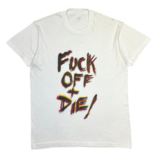 Load image into Gallery viewer, 80’s Fuck off and die t-shirt - L