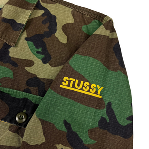 90’s Stussy camo jacket - L/XL