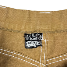 Load image into Gallery viewer, 90’s Crime Inc Earache Records contrast stitch pants - 34