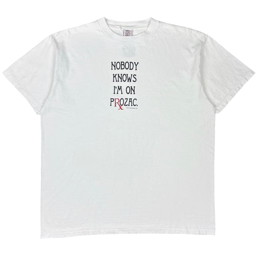 1994 Nobody Knows I’m on Prozac t-shirt - XL