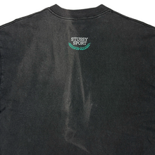 Load image into Gallery viewer, Mid 90’s Stussy Sport Crest logo t-shirt - XL