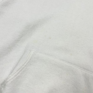 90’s Fruit of the Loom white hoodie - L/XL