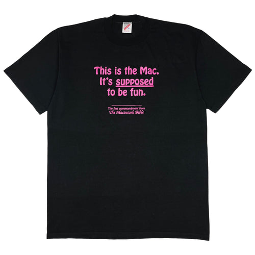 90’s The Macintosh Bible t-shirt - L/XL