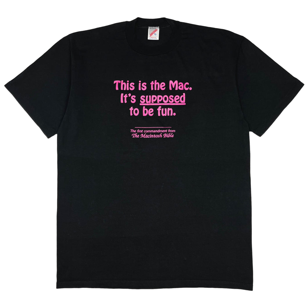 90’s The Macintosh Bible t-shirt - L/XL