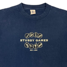 Load image into Gallery viewer, Mid 90’s Stussy Games t-shirt - XL