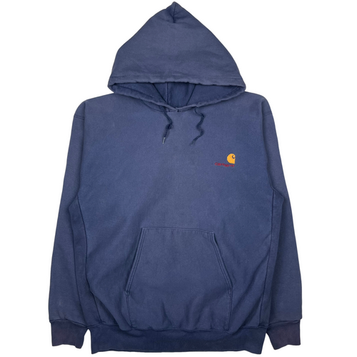 90’s Carhartt Navy pullover hoodie - XL