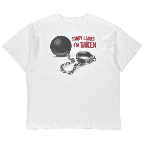 Early 2000’s Ball and chain t-shirt - XL