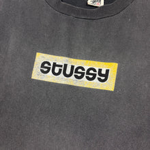 Load image into Gallery viewer, Mid 90’s Stussy box logo t-shirt - XL